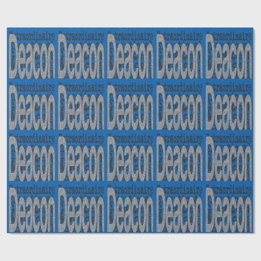 Deacon Extraordinaire Cadeaupapier (Vlak)