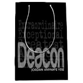 Deacon Extraordinaire CUSTOM Medium Cadeauzakje (Voorkant)