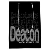 Deacon Extraordinaire CUSTOM Medium Cadeauzakje (Achterkant)