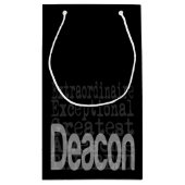 Deacon Extraordinaire Klein Cadeauzakje (Achterkant)