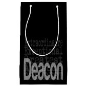 Deacon Extraordinaire Klein Cadeauzakje (Voorkant)