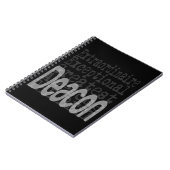 Deacon Extraordinaire Notitieboek (Linkerzijde)