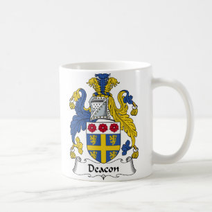 Deacon Family Crest Koffiemok