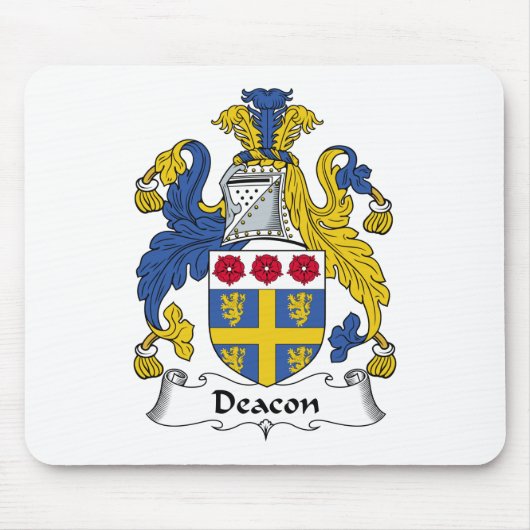Deacon Family Crest Muismat (Voorkant)