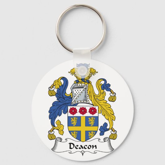 Deacon Family Crest Sleutelhanger (Voorkant)
