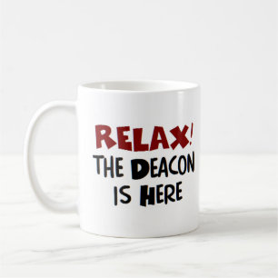 deacon is hier koffie - mok