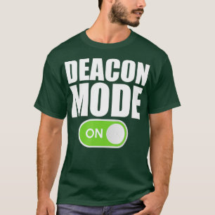 Deacon Mode Religieuze Christelijke minister, kath T-shirt