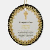 DEACON, onlangs besteld Verse Gift Herdenking Keramisch Ornament (Links)