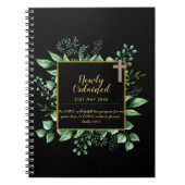 DEACON, onlangs besteld Verse Gift Herdenking Notitieboek (Voorkant)