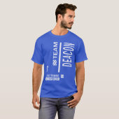 Deacon Persoonlijke naam Birthday Gift T-shirt (Voorkant volledig)