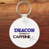 Deacon Powered by caffeine Sleutelhanger (Voorkant)
