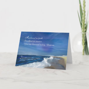Deacon Religious Vaderdag Ocean Anchored Faith Kaart