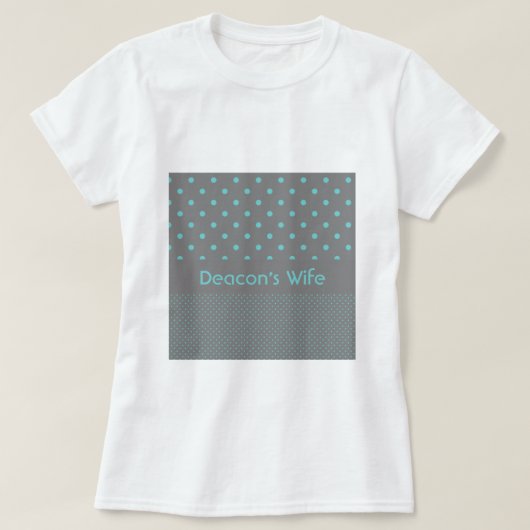 Deacon's vrouw t-shirt (Design voorkant)