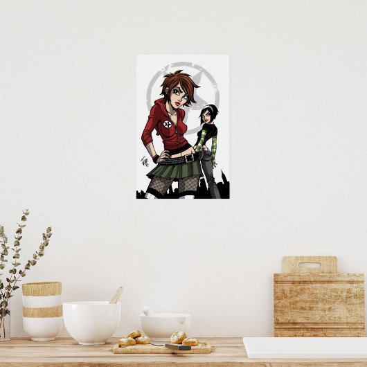 Dead@17 afdrukken poster (Keuken)