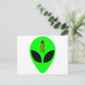 Dead Alien Briefkaart (Staand voorkant)