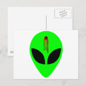 Dead Alien Briefkaart (Voorkant / Achterkant)