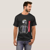 Dead & Awesome Beautiful High Detailed Graphic Sku T-shirt (Voorkant volledig)