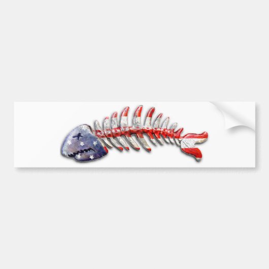 Dead Barracuda Bumpersticker (Voorkant)
