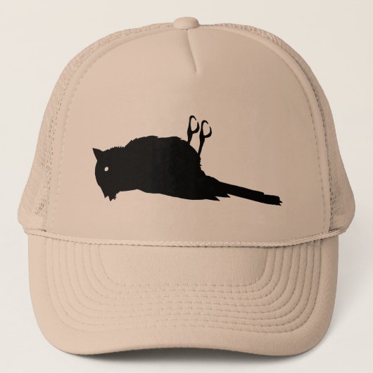 Dead Bird Roadkill Graphic Trucker Pet (Voorkant)