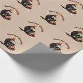 Dead But Glowing,Díade los Muertos Wrapping paper Cadeaupapier (Hoek)