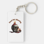 Dead But Glowing Key Chain, Día de los Muertos  Sleutelhanger (achterkant)