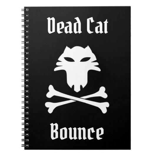 Dead Cat Bounce Notitieboek (Voorkant)