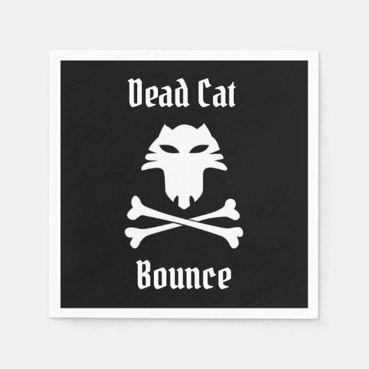 Dead Cat Bounce Servet (Voorkant)