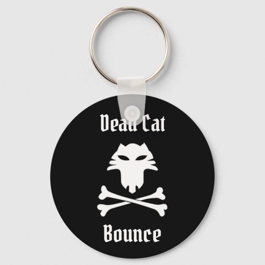 Dead Cat Bounce Sleutelhanger (Voorkant)
