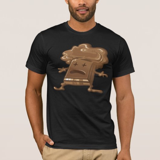 Dead chocolate t-shirt (Voorkant)