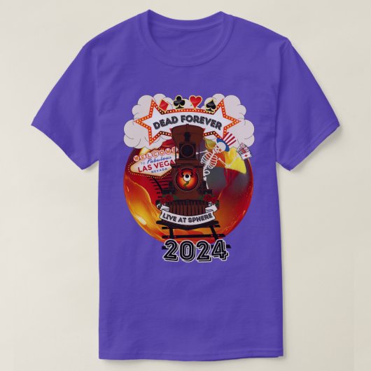 Dead Co Dead Forever Live op Sphere Las Vegas T-shirt (Design voorkant)