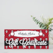 Dead Damask - aangepast cadeaubon (Staand voorkant)