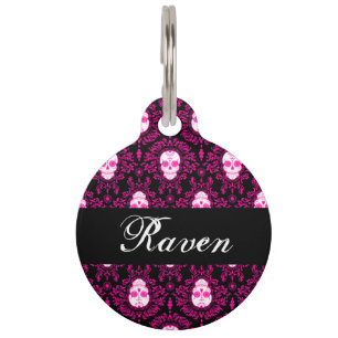 Dead Damask - Aangepaste Pet Tag Huisdierpenning