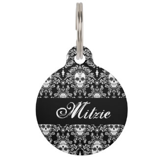 Dead Damask - Aangepaste Pet Tag Huisdierpenning