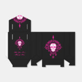 Dead Damask - Aangepaste Sugar Skull Favor Boxes Bedankdoosjes (Uitgevouwen)