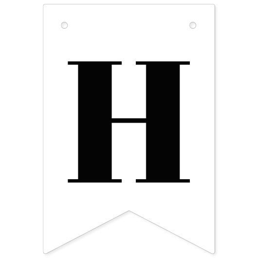 Dead Damask Black & White Happy Halloween Banner (Tweede vlag)