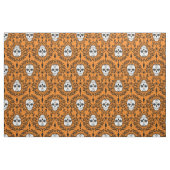 Dead Damask - Chic Sugar Skull Damask Patroon Stof (Fat Quarter)