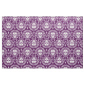 Dead Damask - Chic Sugar Skull Damask Patroon Stof (Fat Quarter)