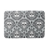 Dead Damask - Chic Sugar Skull Pattern Badmat (Voorkant)