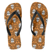 Dead Damask - Chic Sugar Skulls Pattern-Teenslippe Teenslippers (Voetbed)