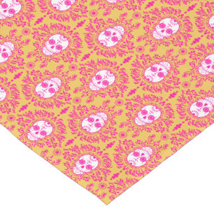 Dead Damask - Chic Sugar Skulls Table Runner Korte Tafelloper