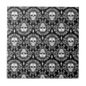 Dead Damask - Chic Sugar Skulls Tile Tegeltje (Voorkant)