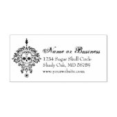 Dead Damask Custom Adres Zelfinking Stempel (Design)