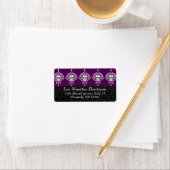 Dead Damask - Custom Sugar Skull Adresetiketten Etiket (Insitu)