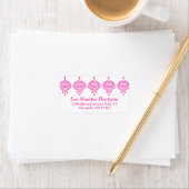 Dead Damask - Custom Sugar Skull Adresetiketten Etiket (Insitu)