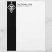 Dead Damask - Custom Sugar Skull Letterhead Briefhoofd (Voorkant)