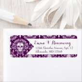 Dead Damask - Custom Sugar Skull retouradres Etiket (Insitu)