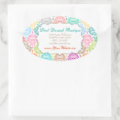 Dead Damask - Custom Sugar Skulls Label Sticker (Tas)