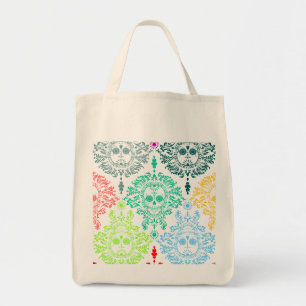 Dead Damask Sugar Skull Canvas tas