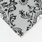 Dead Damask Sugar Skull Patroon Fleece Deken (Hoek)