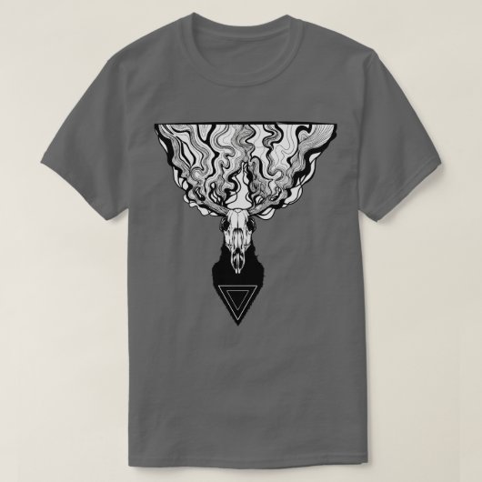 Dead Deer Abstract T-shirt (Design voorkant)